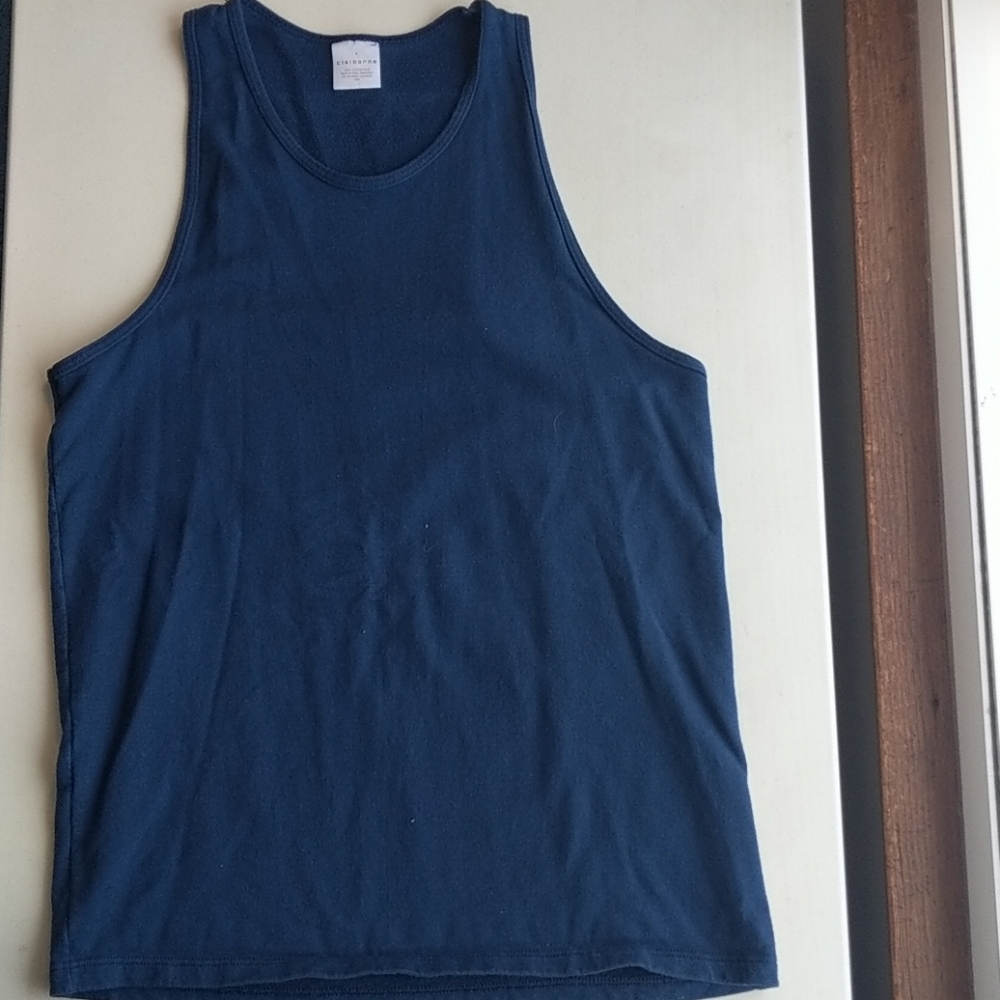 Claiborne men's vintage muscle tank size large